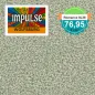 Preview: Teppichmuster mit Label „Impulse WOLFSBURG“ und Badge „Romance 8L36 – 76,95 €/m²“
